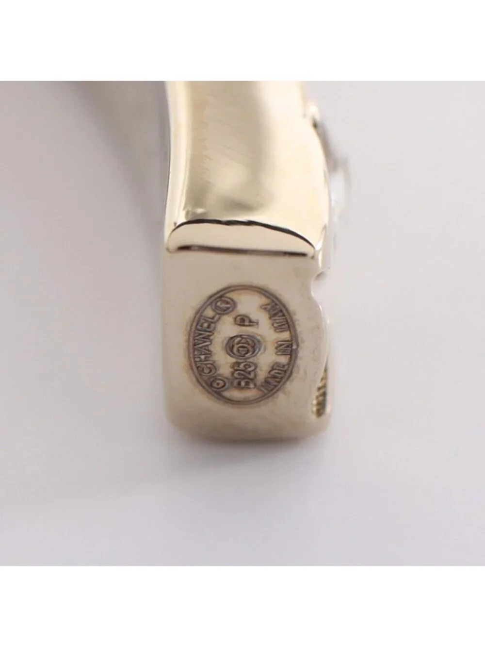 Chanel Single Earring CC Logo Hoop